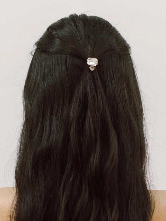 Jennifer Behr Gemma Crystal Diamond Hair Bobby Pin L. Erickson Little Gems Lot 3 main image 4
